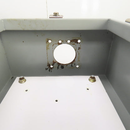Hoffman 16" x 12" x 6" Wall Mount Electrical Enclosure W/Backplate & Hinged Door