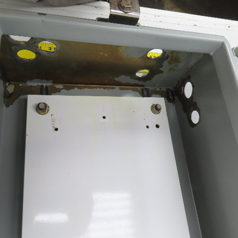 Hoffman 16" x 12" x 6" Wall Mount Electrical Enclosure W/Backplate & Hinged Door