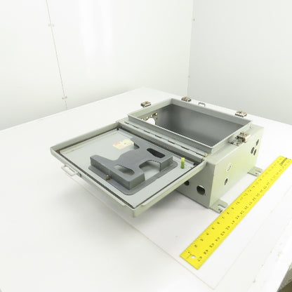 Hoffman 16" x 12" x 6" Wall Mount Electrical Enclosure W/Backplate & Hinged Door