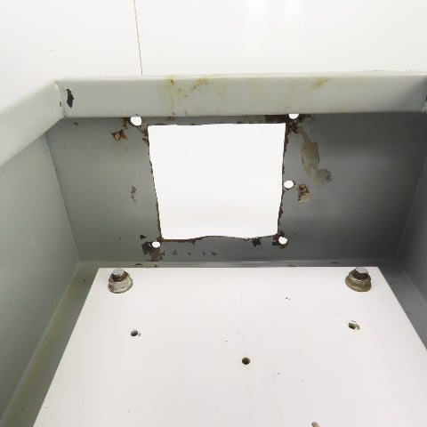 Hoffman 16" x 12" x 6" Wall Mount Electrical Enclosure W/Backplate & Hinged Door