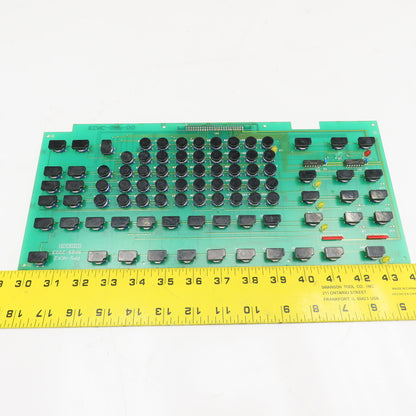 FP5-NCK2 N189-2003 Keypad Circuit Board From Makino EC-7050 EDM