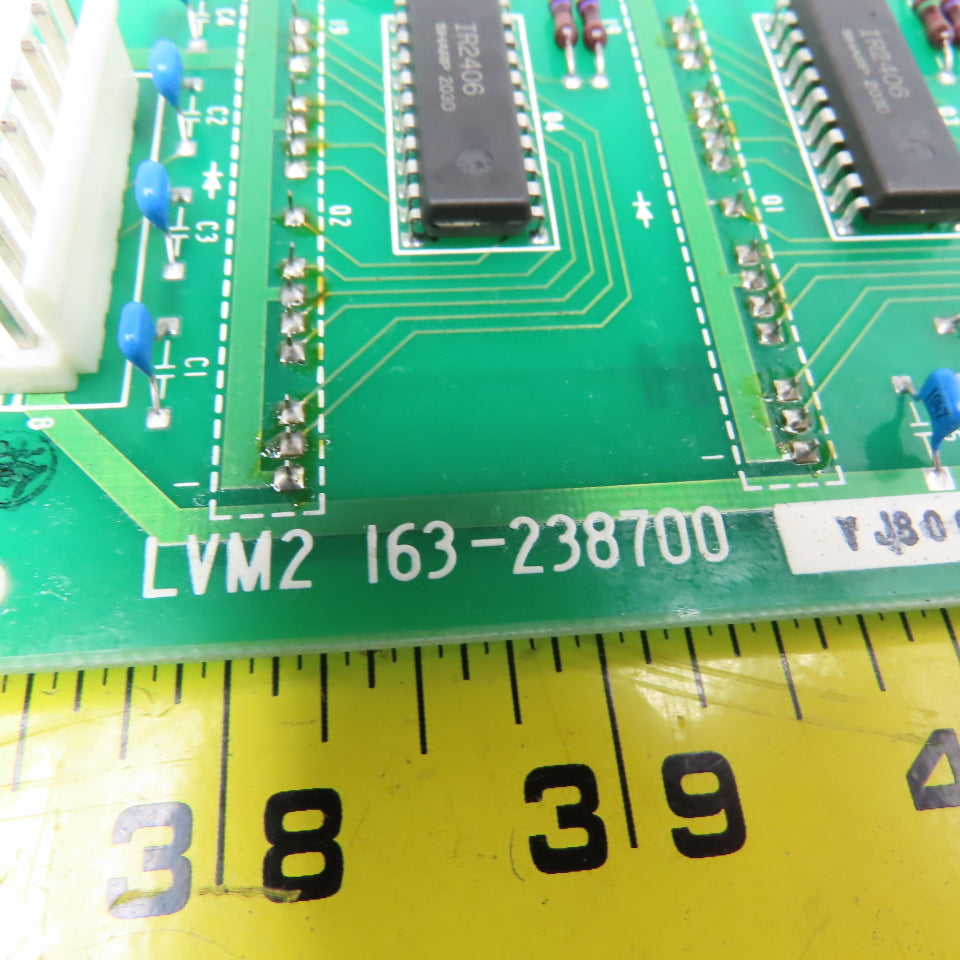 NEC LVM2 163-238700 LED Circuit Board From Makino EC-7050 EDM