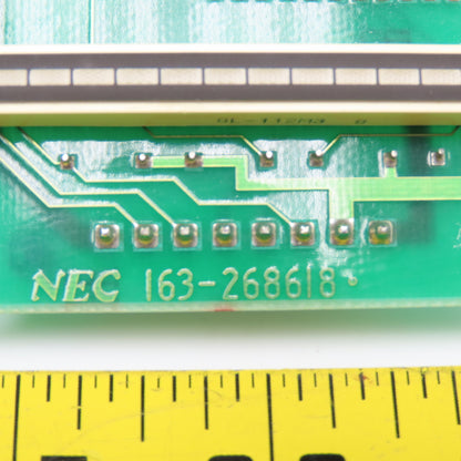 NEC LVM2 163-238700 LED Circuit Board From Makino EC-7050 EDM