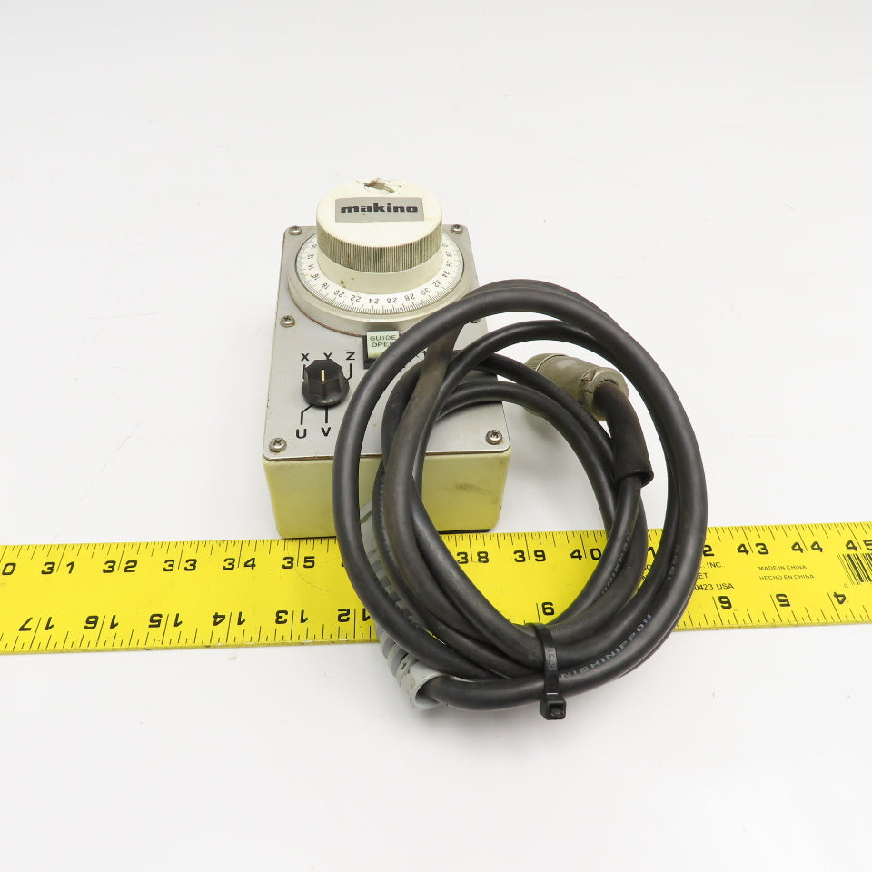Makino EC-7050 5 Axis Pulse Generator Pendant Jog Control From EDM Machine