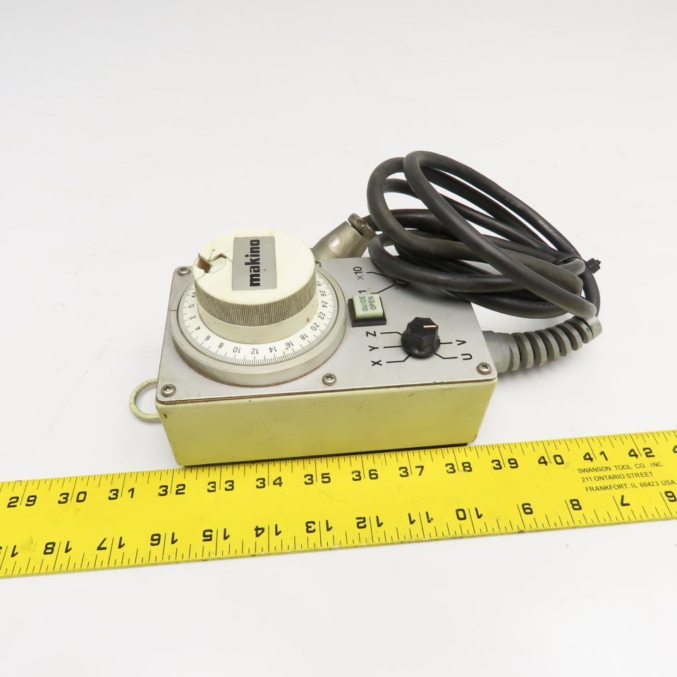 Makino EC-7050 5 Axis Pulse Generator Pendant Jog Control From EDM Machine