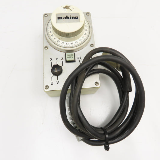 Makino EC-7050 5 Axis Pulse Generator Pendant Jog Control From EDM Machine