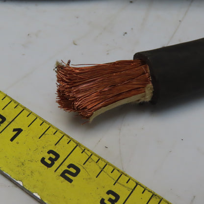 Excelene 26' Welding & Battery 4/0 600V Cable Black W/One Terminal Lug End