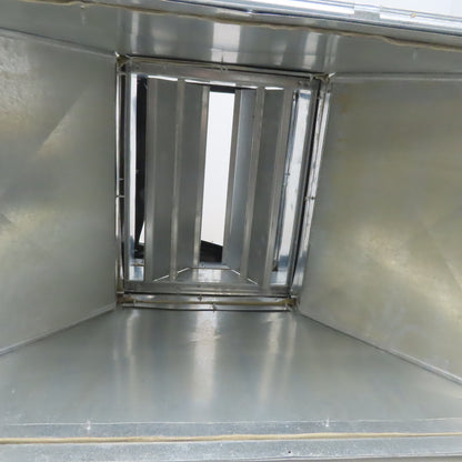 20"x40" To 20x16" Galvanized Steel Rectangular Duct Transition W/Damper