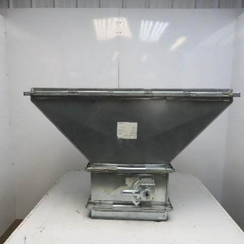 20"x40" To 20x16" Galvanized Steel Rectangular Duct Transition W/Damper