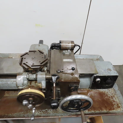 Hardinge Model HC Chucker 8 Position Turret Lathe 220V 3PH Needs Saddle Drive