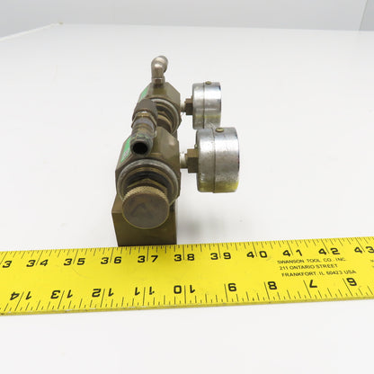CKD Wilkerson B2519-1C-N 1/4" NPT Brass  Air Pressure Regulator Manifold