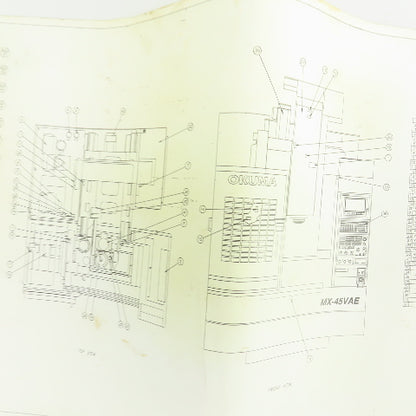 Okuma MX-45VAE Electrical Drawing Manual