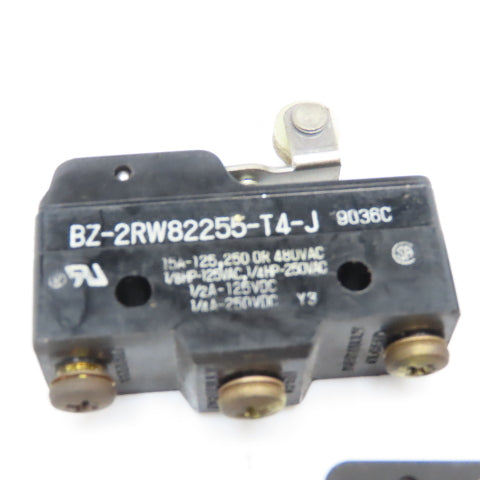 Yamatake BZ-2RW82255-T4-J Micro Switch 480V AC 250CDC Limit Switch Lot Of 3