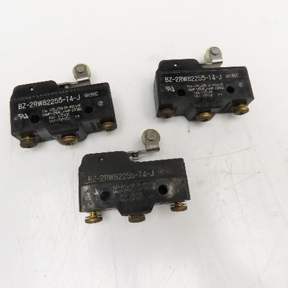 Yamatake BZ-2RW82255-T4-J Micro Switch 480V AC 250CDC Limit Switch Lot Of 3