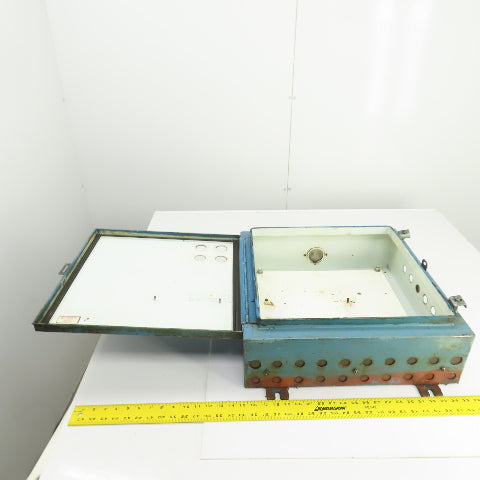 20" x 20" x 6" Wall Mount Electrical Enclosure W/Backplate & Hinged Door