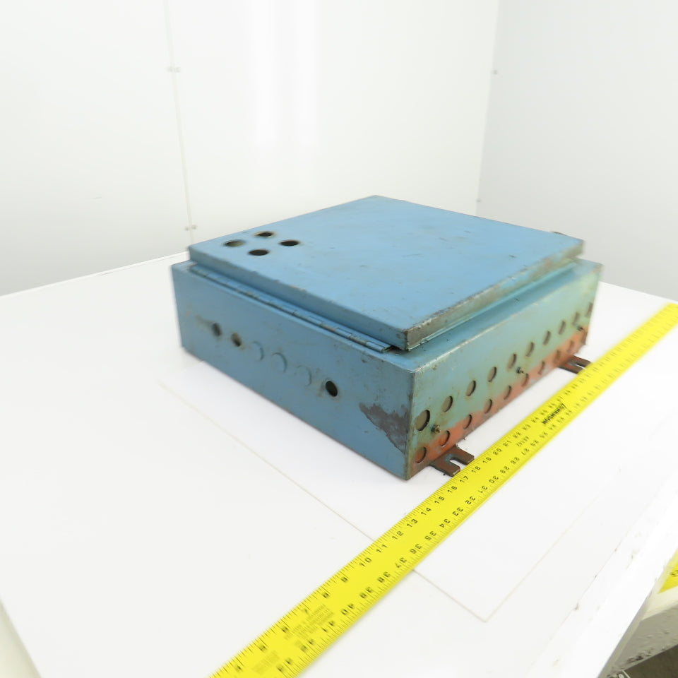 20" x 20" x 6" Wall Mount Electrical Enclosure W/Backplate & Hinged Door