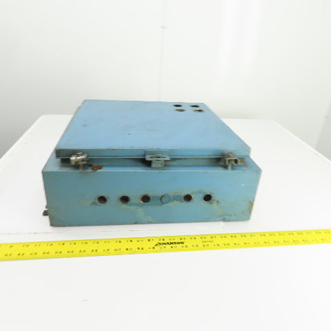 20" x 20" x 6" Wall Mount Electrical Enclosure W/Backplate & Hinged Door