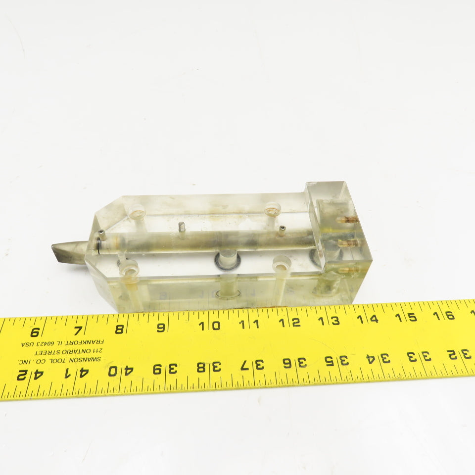 Wire EDM Wire Guide Assembly From A Makino EC-7050