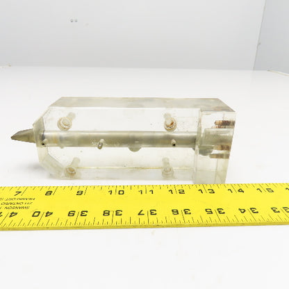 Wire EDM Wire Guide Assembly From A Makino EC-7050