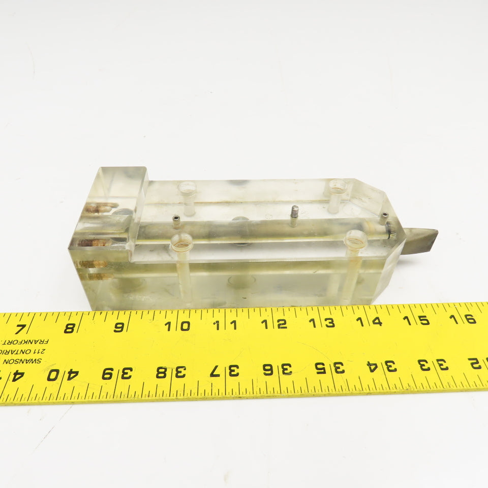 Wire EDM Wire Guide Assembly From A Makino EC-7050