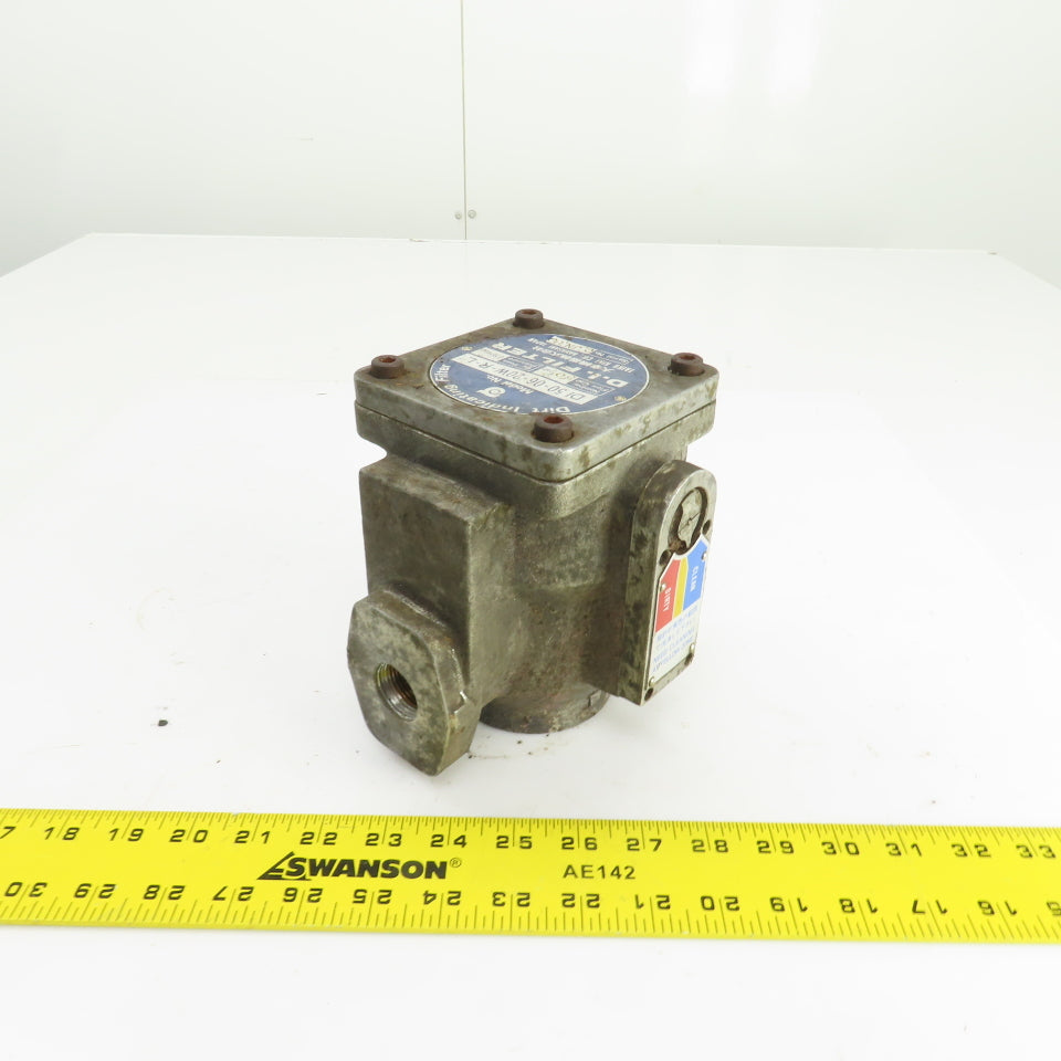 Taiko Kiki DI 50-06-20W-R-L Dirt Indicating Filter 50 l/min 0.56 kg/cm 3/4" NPT