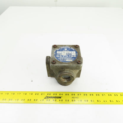 Taiko Kiki DI 50-06-20W-R-L Dirt Indicating Filter 50 l/min 0.56 kg/cm 3/4" NPT