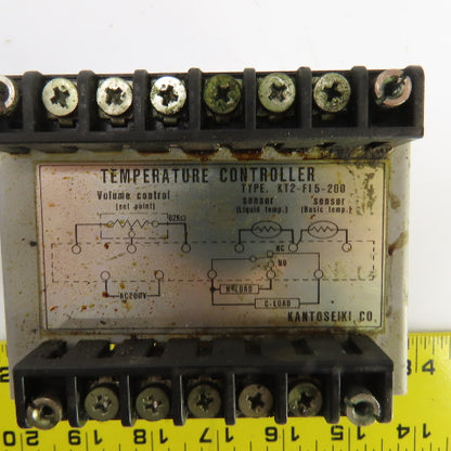 Kantoseiki KT2-F15-200 Temperature Controller 200V