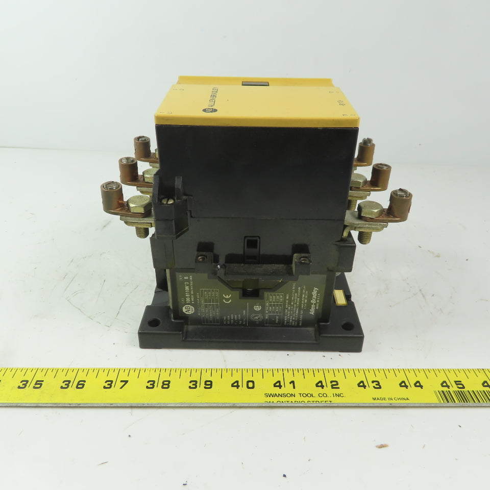 Allen Bradley 100-B110N1203 Ser. B 75Hp 3 Contactor 600V W/120 Coil