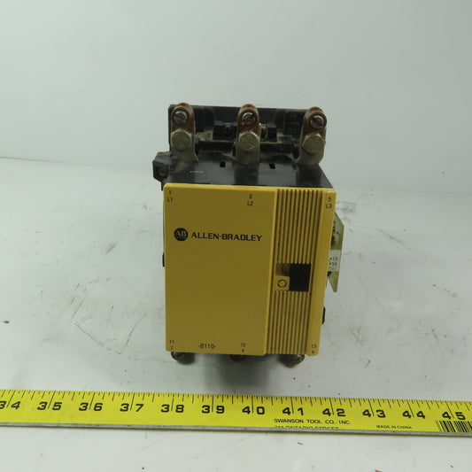 Allen Bradley 100-B110N1203 Ser. B 75Hp 3 Contactor 600V W/120 Coil