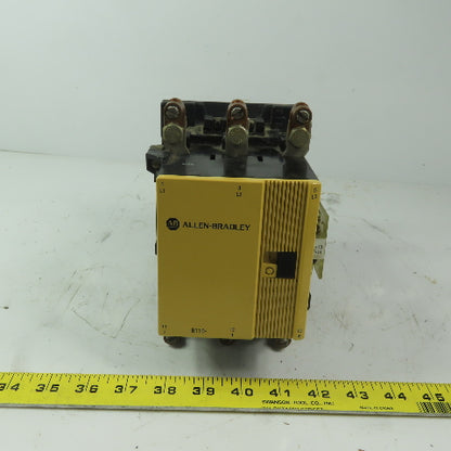 Allen Bradley 100-B110N1203 Ser. B 75Hp 3 Contactor 600V W/120 Coil