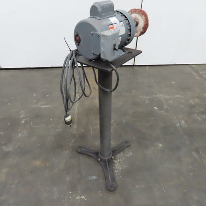 Dayton 6K327H 1/2Hp 1725RPM 115/230V Pedestal Buffer Finishing Polisher