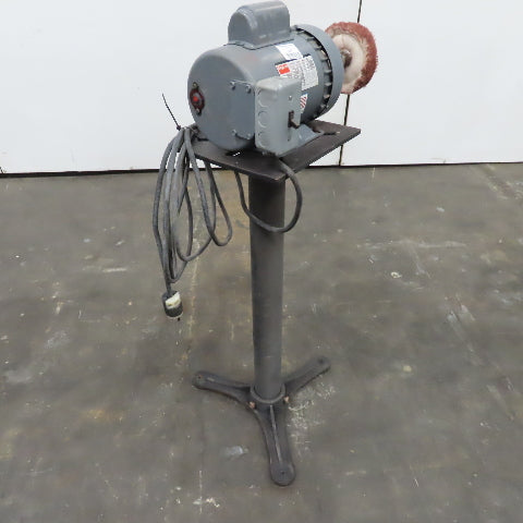 Dayton 6K327H 1/2Hp 1725RPM 115/230V Pedestal Buffer Finishing Polisher
