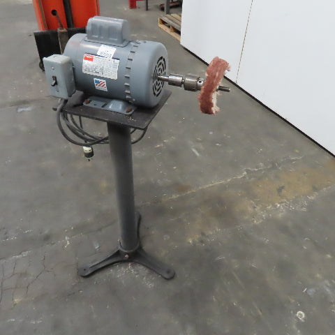Dayton 6K327H 1/2Hp 1725RPM 115/230V Pedestal Buffer Finishing Polisher