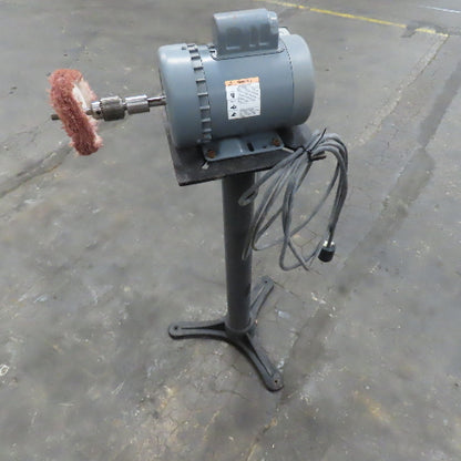 Dayton 6K327H 1/2Hp 1725RPM 115/230V Pedestal Buffer Finishing Polisher