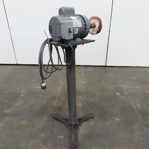 Dayton 6K327H 1/2Hp 1725RPM 115/230V Pedestal Buffer Finishing Polisher