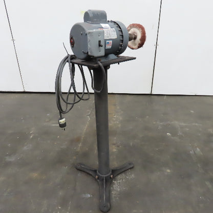 Dayton 6K327H 1/2Hp 1725RPM 115/230V Pedestal Buffer Finishing Polisher