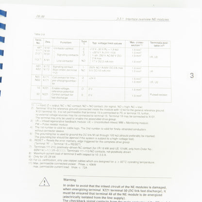 Siemens Simodrive 611 Transistor PWM Inverter AC Feed & Spindle Drives Planning