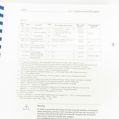 Siemens Simodrive 611 Transistor PWM Inverter AC Feed & Spindle Drives Planning