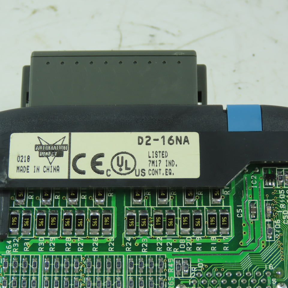 Automation Direct D2-16NA Input Relay Module PLC Card
