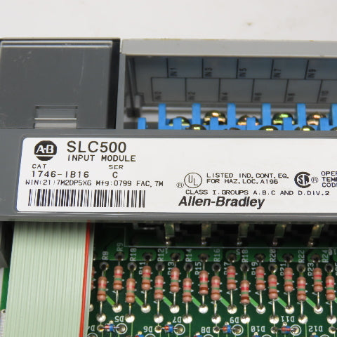Allen Bradley 1747-IB16 SLC 500 DC Sink Input Module Ser C Lot Of 2