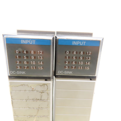 Allen Bradley 1747-IB16 SLC 500 DC Sink Input Module Ser C Lot Of 2
