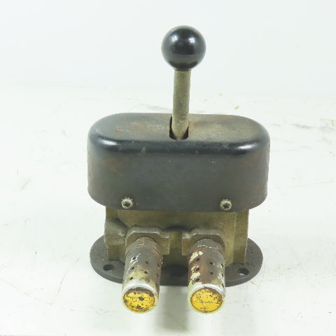 Humphrey 250-1H-21 Diaphragm Poppet Manual Valve 5 Ports 1/4" NPT 3 position