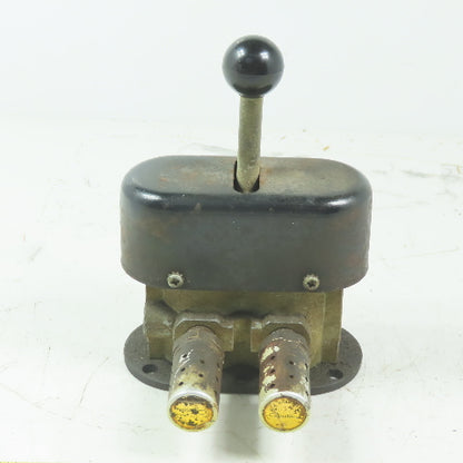 Humphrey 250-1H-21 Diaphragm Poppet Manual Valve 5 Ports 1/4" NPT 3 position