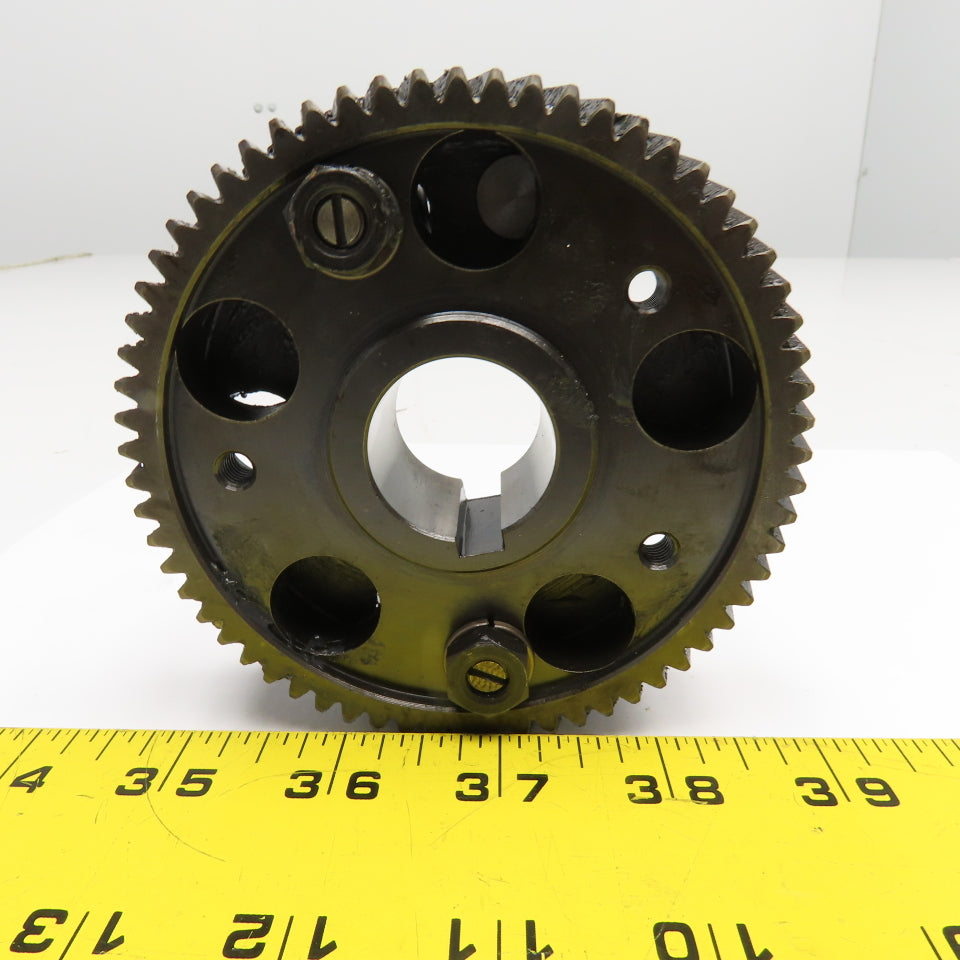 4" OD x 1" Split Pinion Anti Backlash Bevel Gear 1" Drive Bore 64T 20°PA