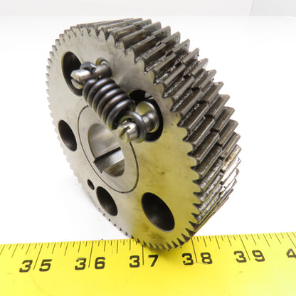 4" OD x 1" Split Pinion Anti Backlash Bevel Gear 1" Drive Bore 64T 20°PA