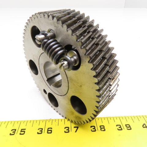 4" OD x 1" Split Pinion Anti Backlash Bevel Gear 1" Drive Bore 64T 20°PA