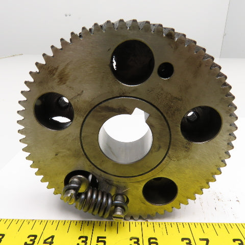 4" OD x 1" Split Pinion Anti Backlash Bevel Gear 1" Drive Bore 64T 20°PA
