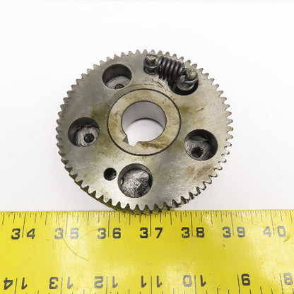 4" OD x 1" Split Pinion Anti Backlash Bevel Gear 1" Drive Bore 64T 20°PA