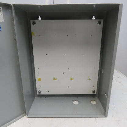 Wiegmann NIC162006LP Hinged Door Electrical Enclosure 20"x16"x6" W/Back Plate