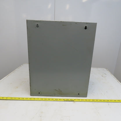Wiegmann NIC162006LP Hinged Door Electrical Enclosure 20"x16"x6" W/Back Plate